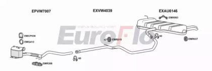 Глушитель EuroFlo 0 4941 AUA320D 1004B